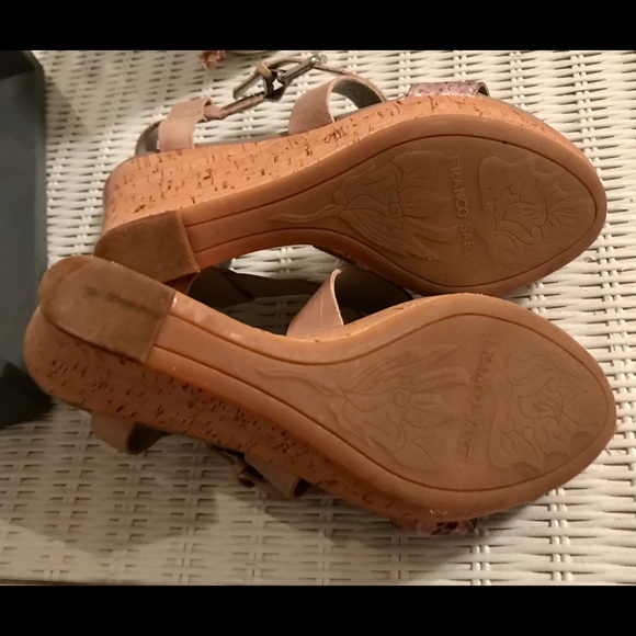 Franco Sarto Wedge Sandals - Picture 6 of 9